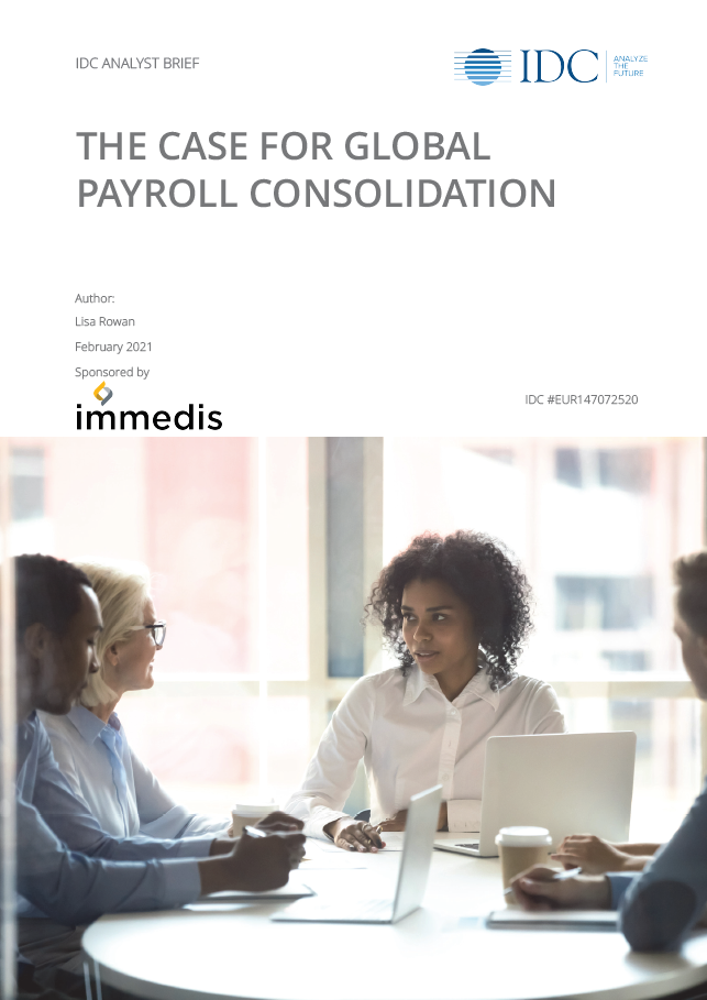 IDC Analyst Brief, The Case for Global Payroll Consolidation